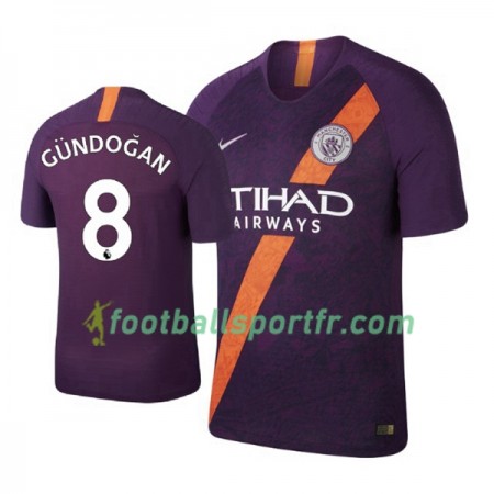Tenue Manchester City Gundogan 8 Troisième 2018-2019 Maillot de Foot